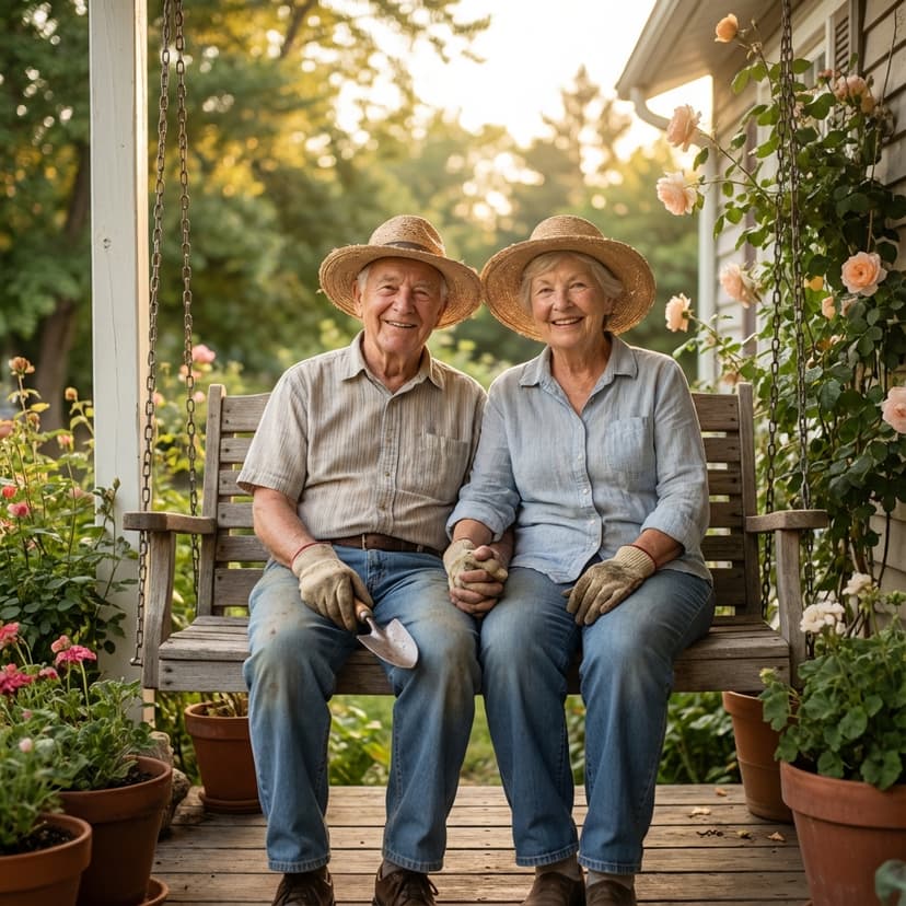 Senior couple using MyLifeLedger to organize estate and legacy documents