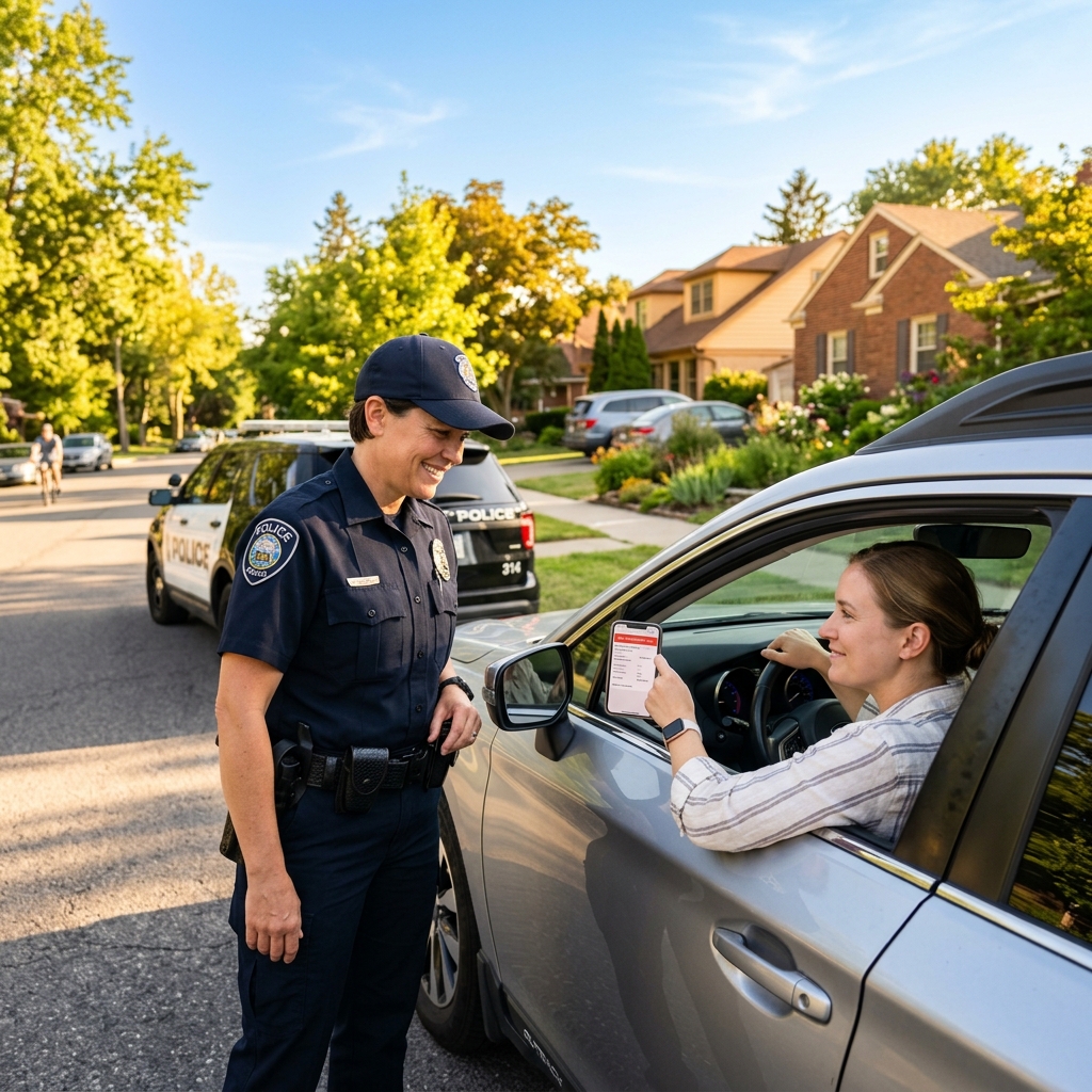 Pulled over